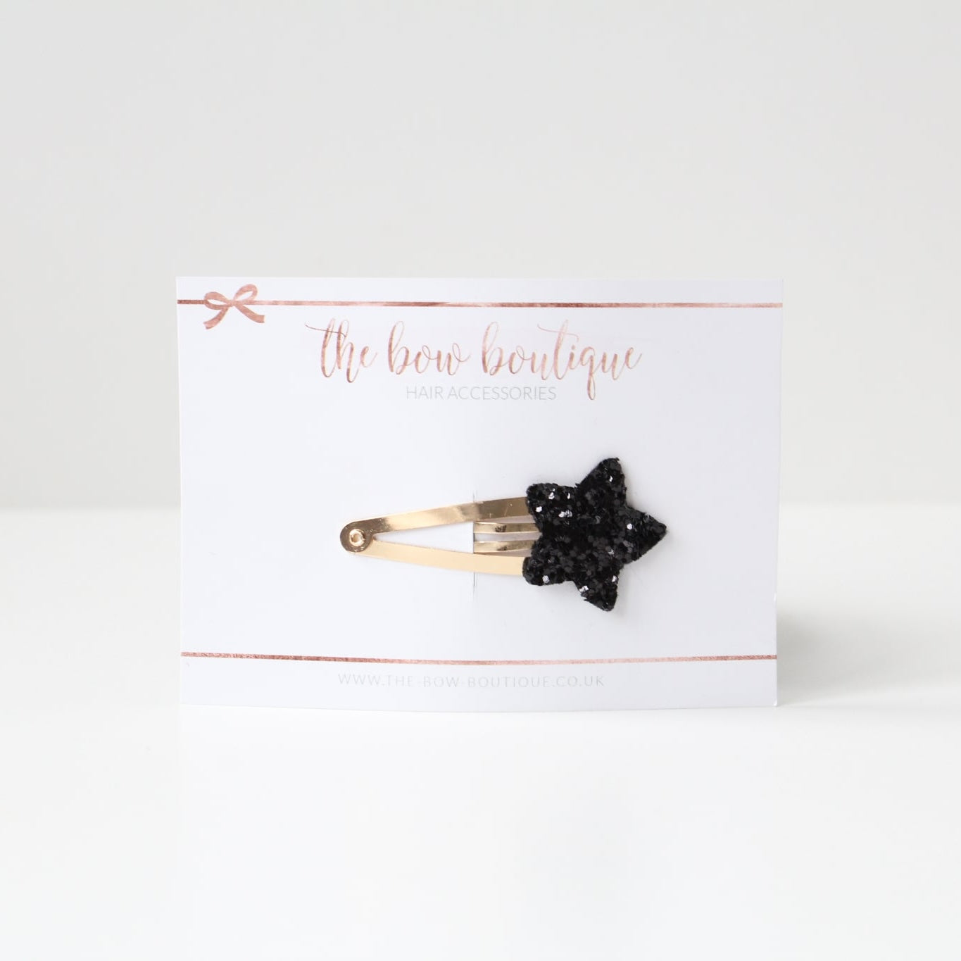 Glitter star snappy clips | 21 colours