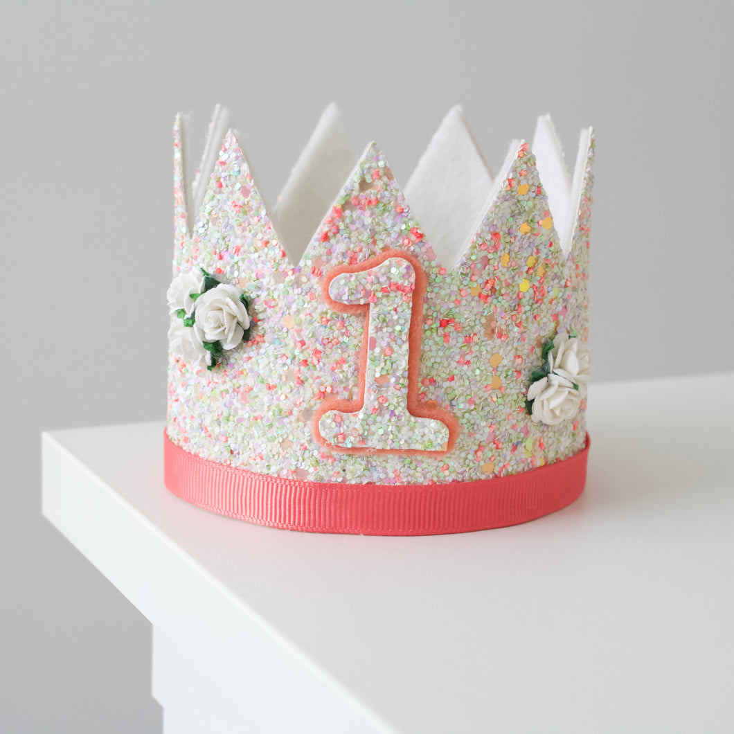 Summer birthday crown headband