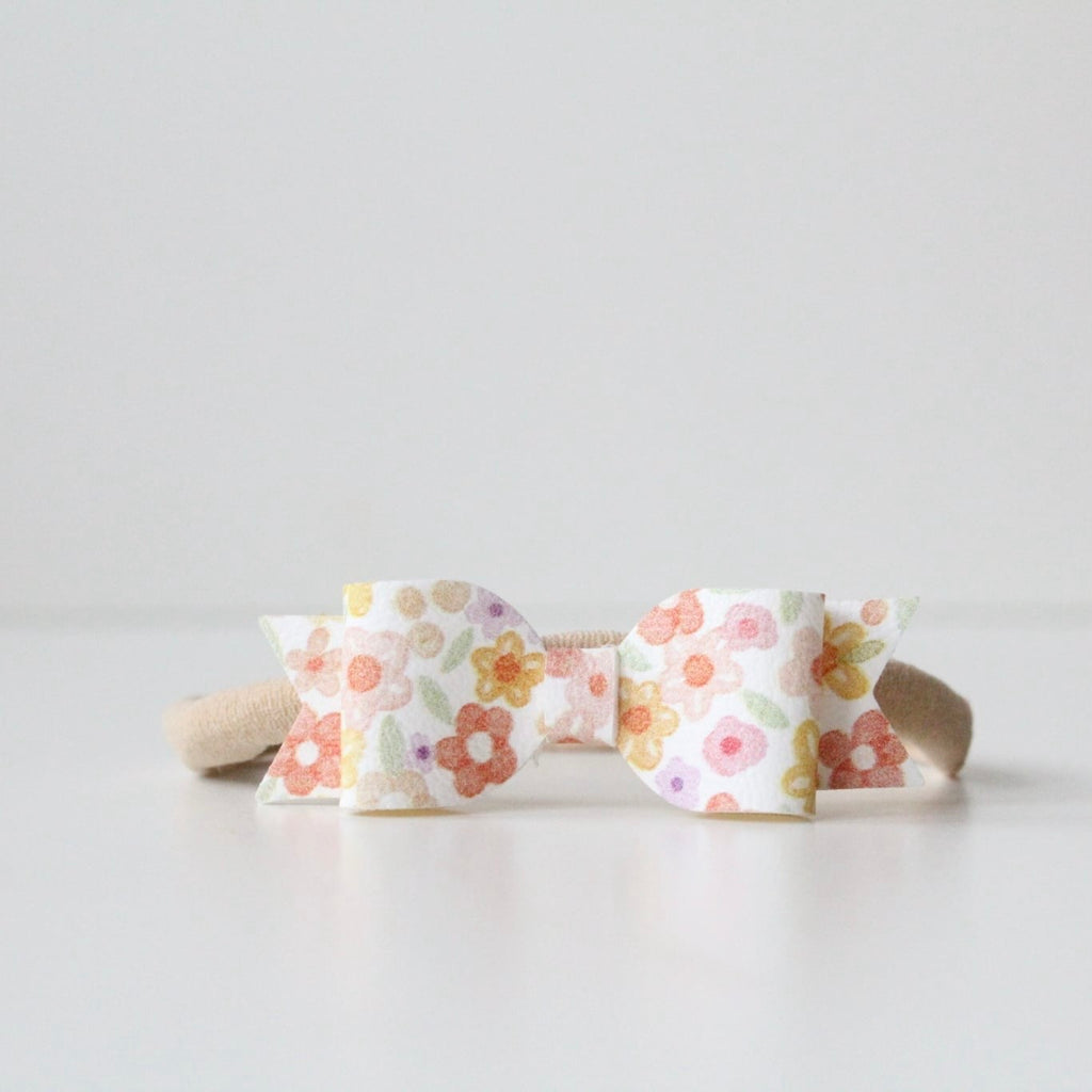 Summer floral small bows
