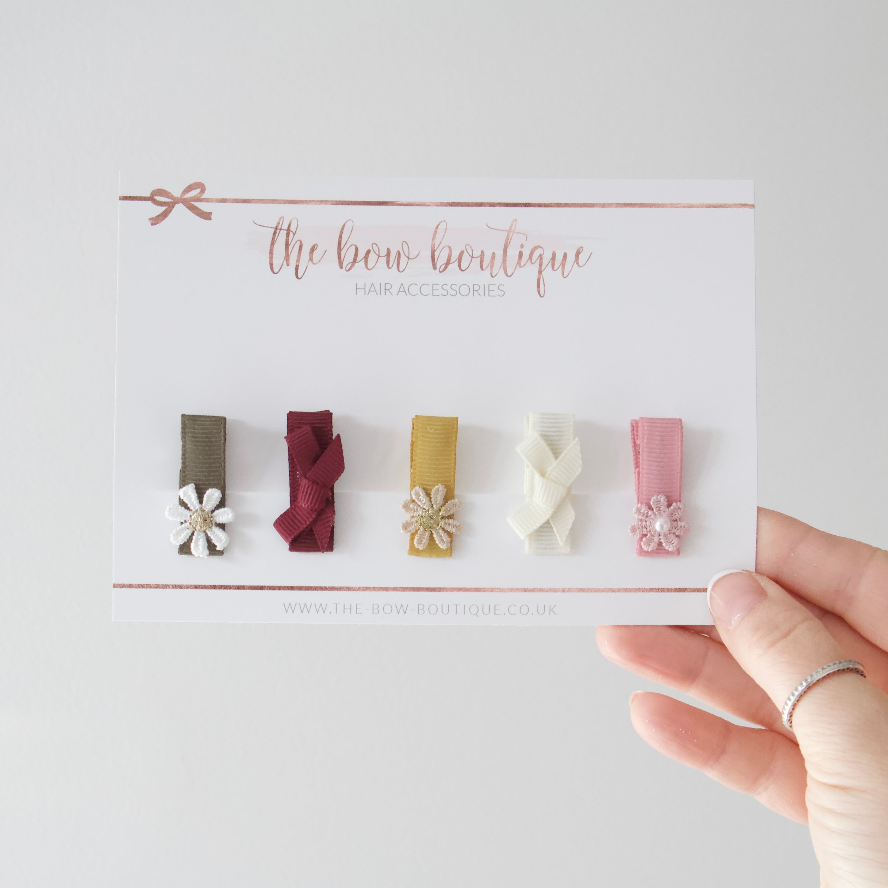 My first autumn clip set