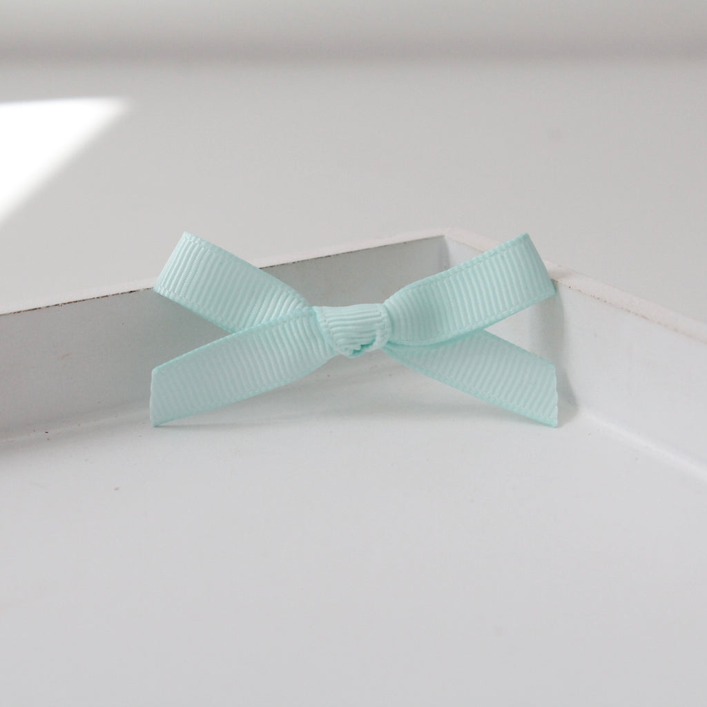 Hand tied ribbon bow clips | 41 Colours