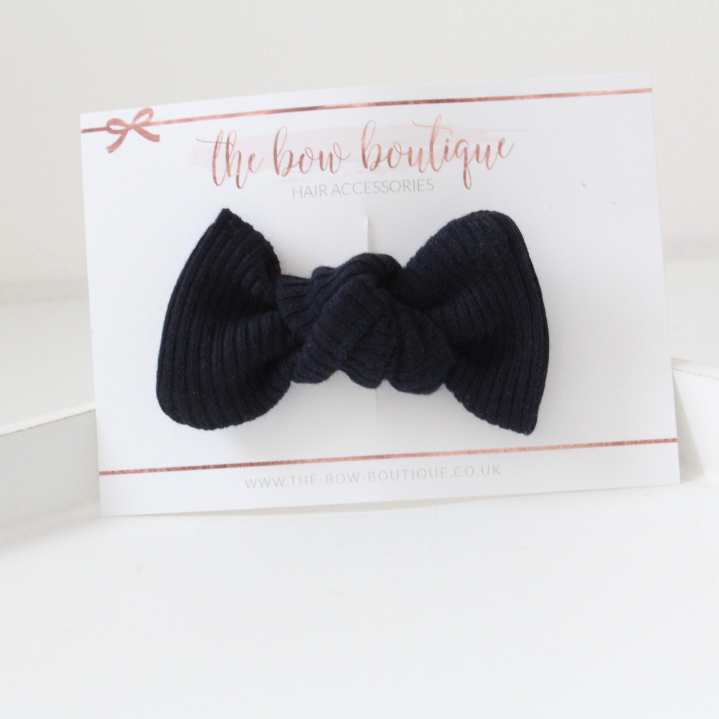 Jersey ribbed knot bows | 20 Colours