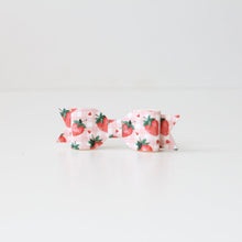Load image into Gallery viewer, Strawberry gingham small bows