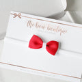 Pinch bow headband | White band | Football