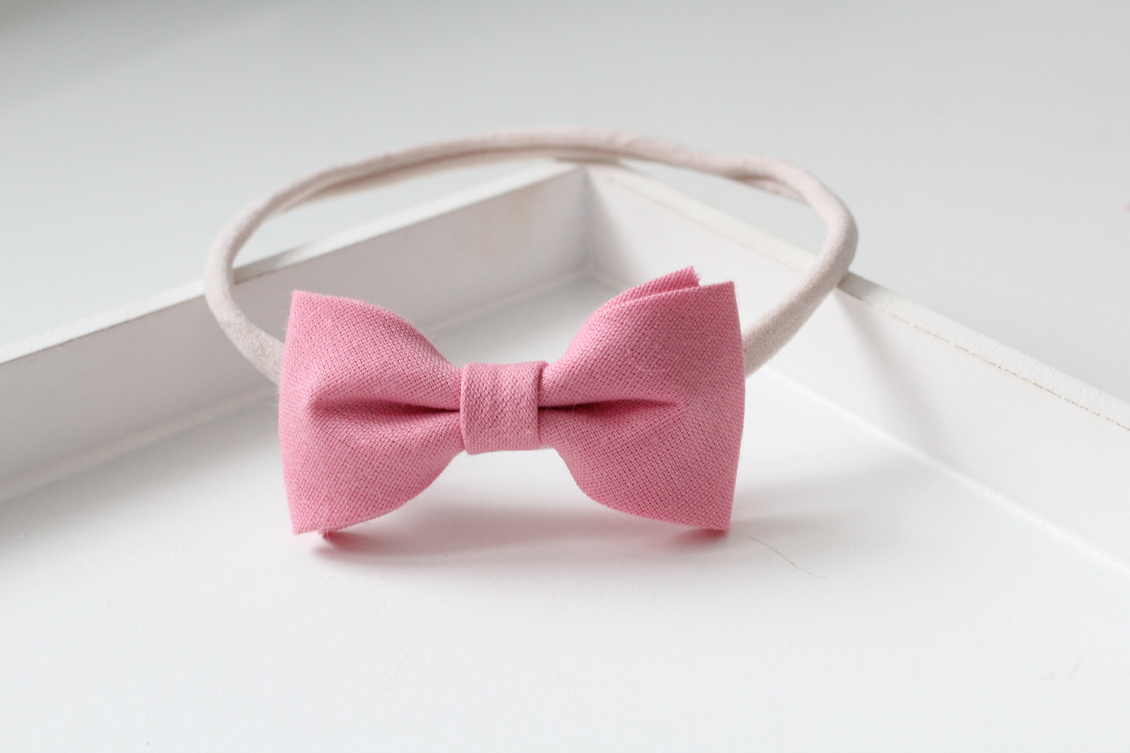 Cotton pinch bows | 23 Colours Clip or headband
