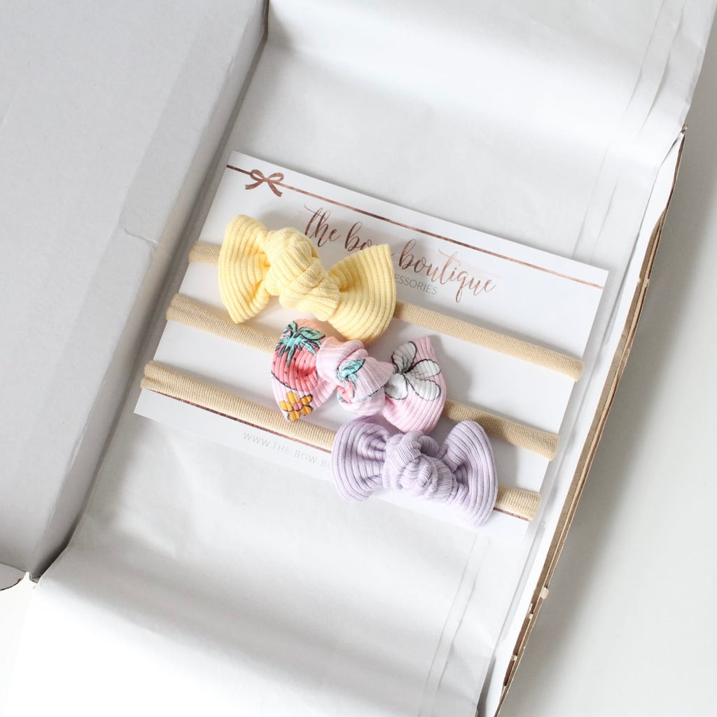 The summer strawberry jersey set | Clips, headbands or bobbles