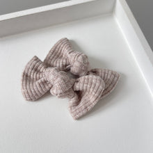 Load image into Gallery viewer, Petite jersey ribbed knot bows - (20 Colours)