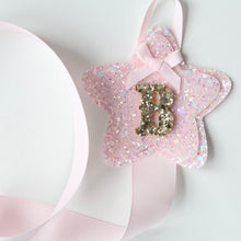 Load image into Gallery viewer, Star clip holder - Pastel pink