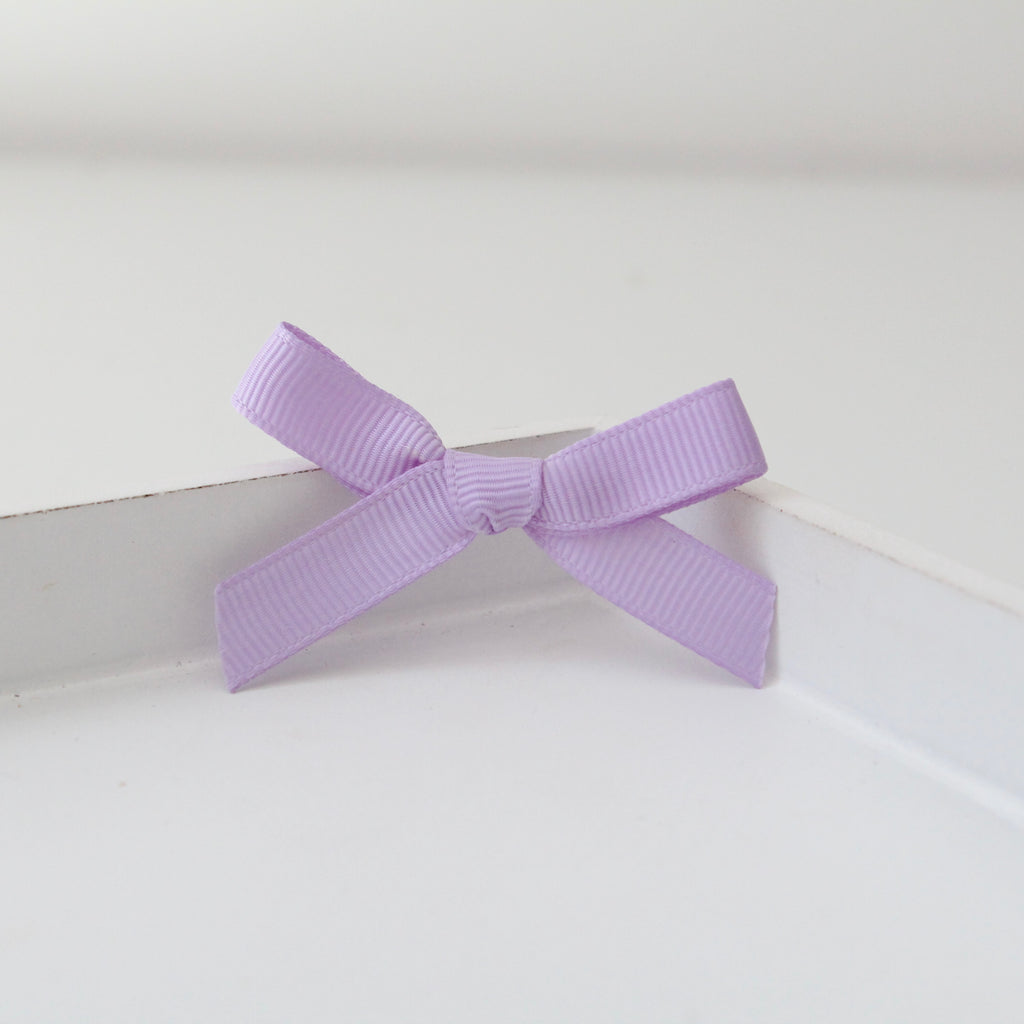 Hand tied ribbon bow clips | 41 Colours