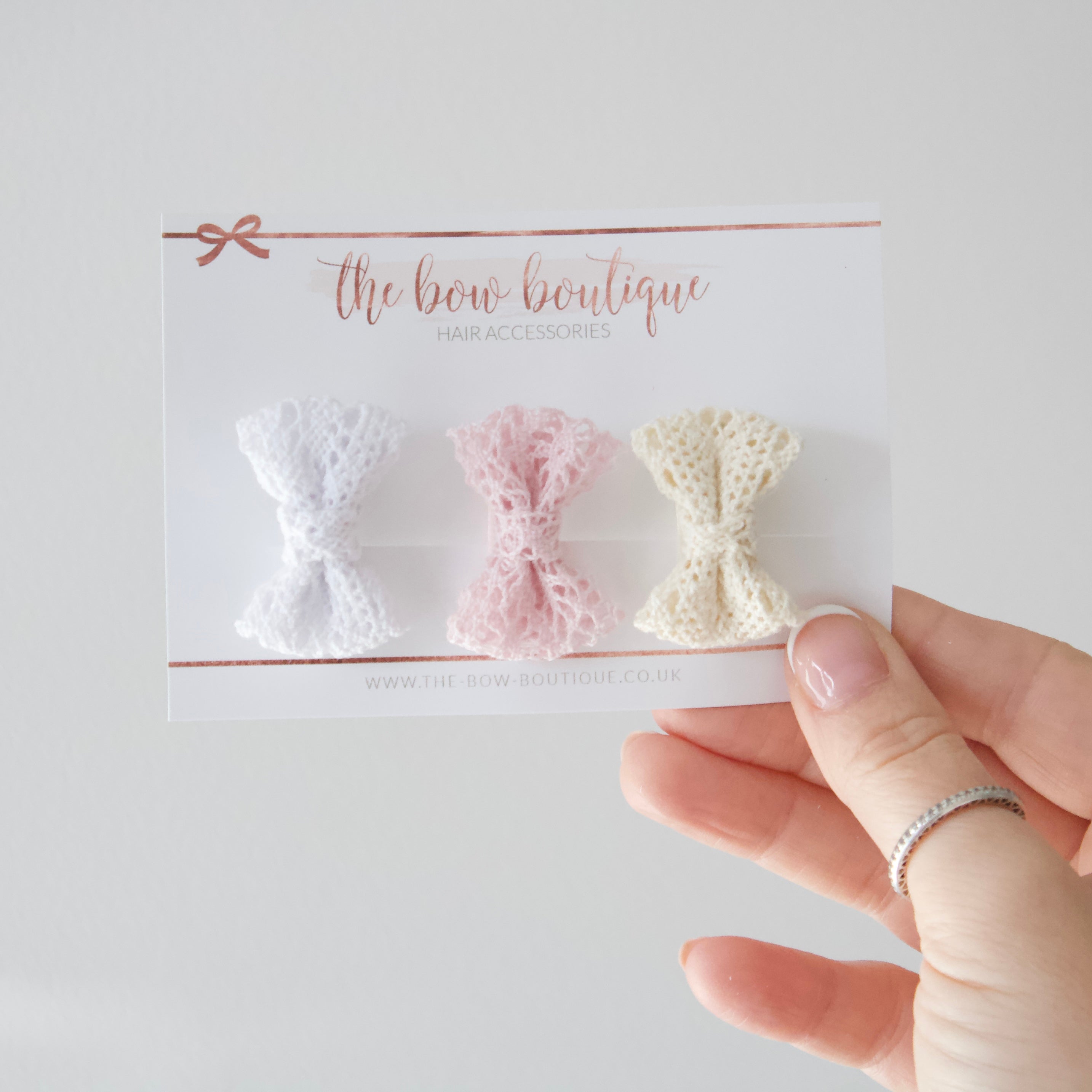 My first crochet pinch clips | 3 Colours