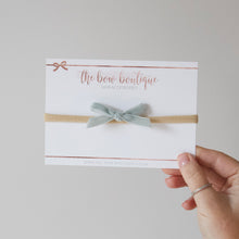 Load image into Gallery viewer, My first mini velvet bows - 14 Colours