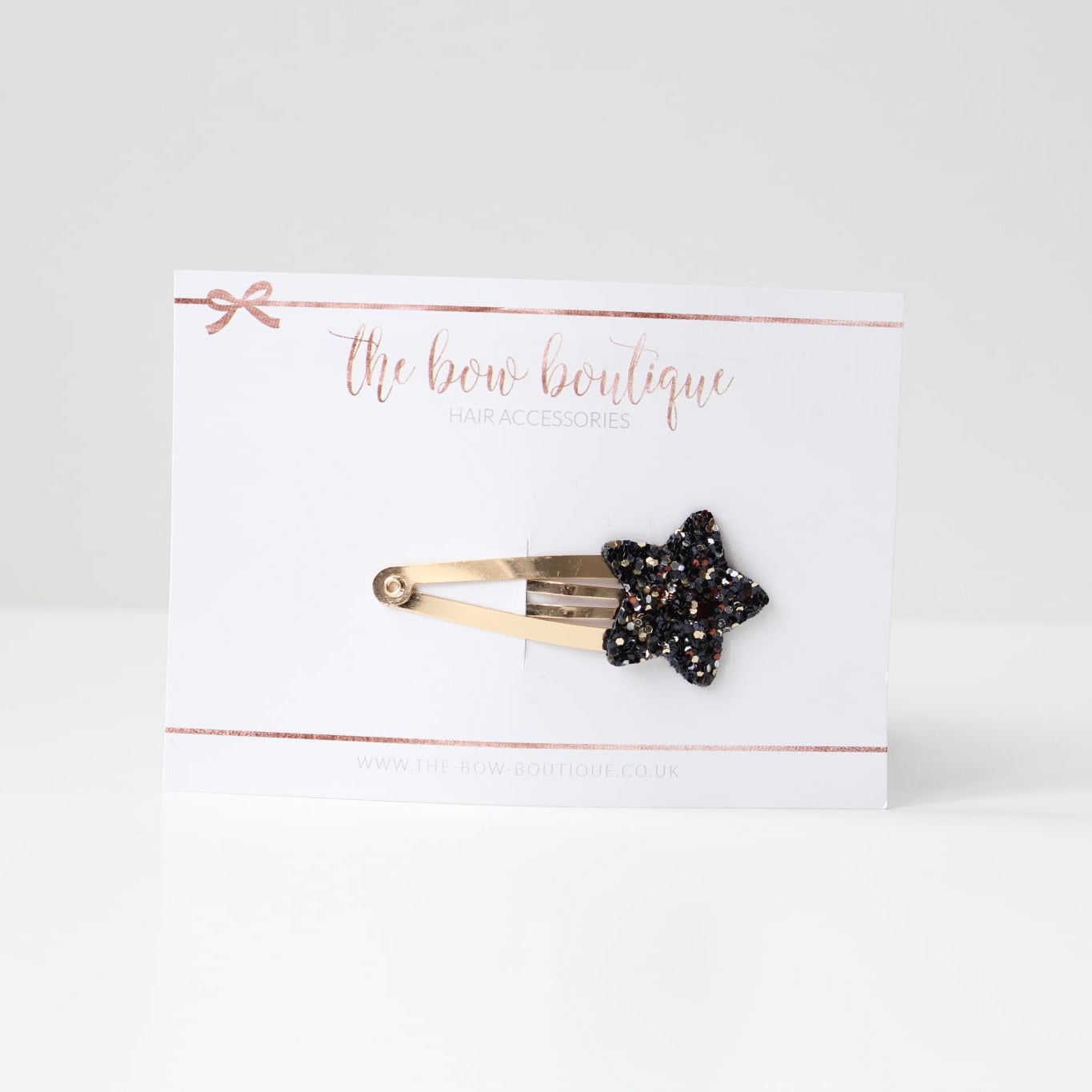 Glitter star snappy clips | 21 colours