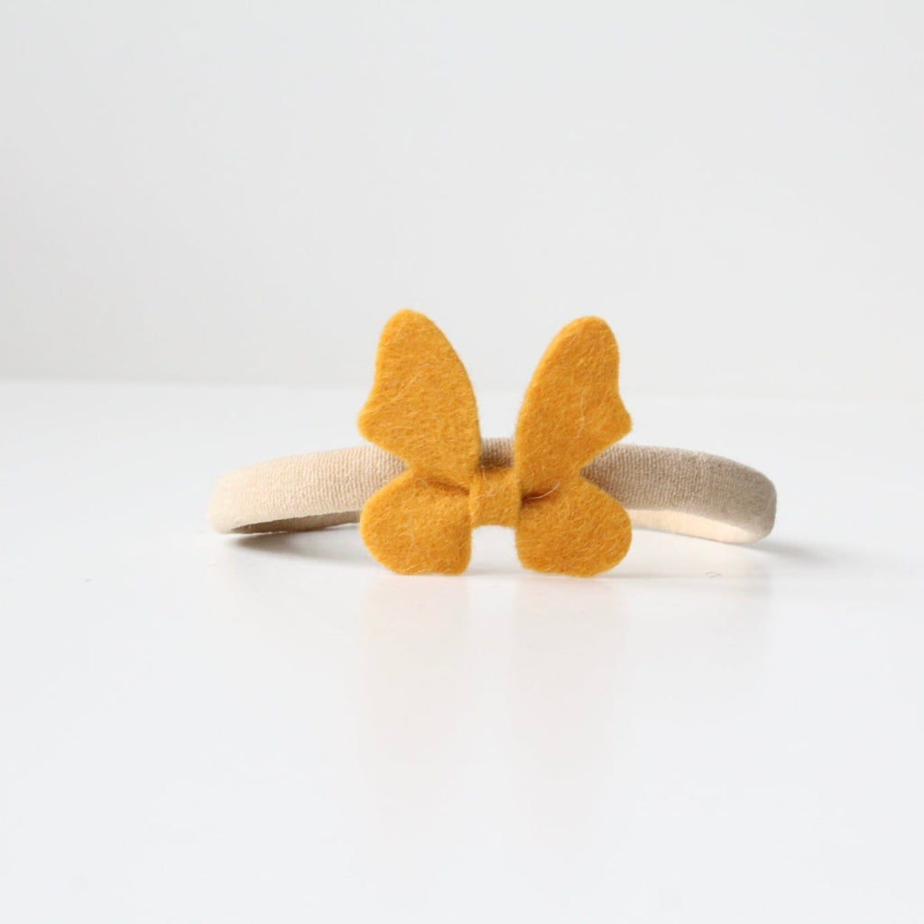 Felt butterflys | 26 Colours | 2 Sizes | Clip or headband