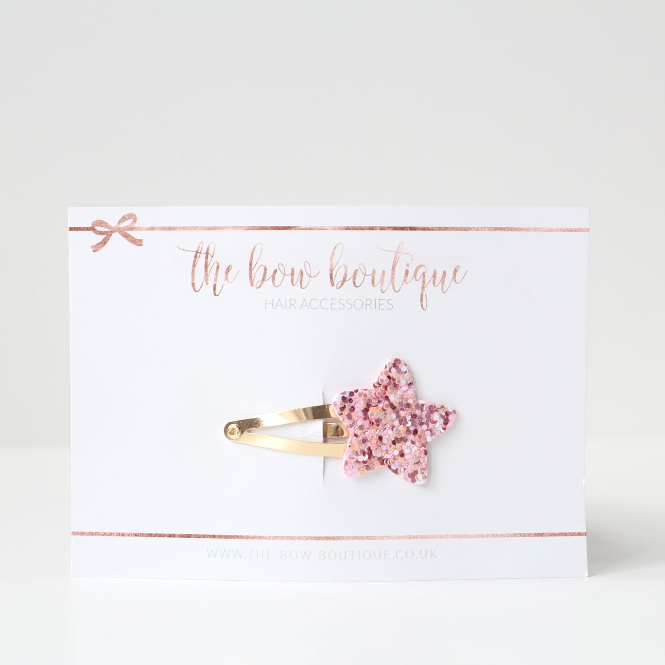 My first glitter star snappy clips | 21 Colours