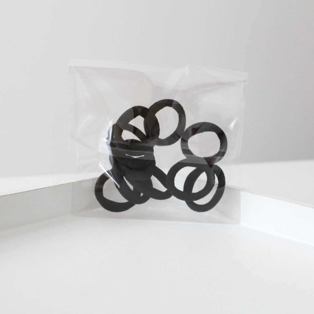 My first black nylon bobbles x 10