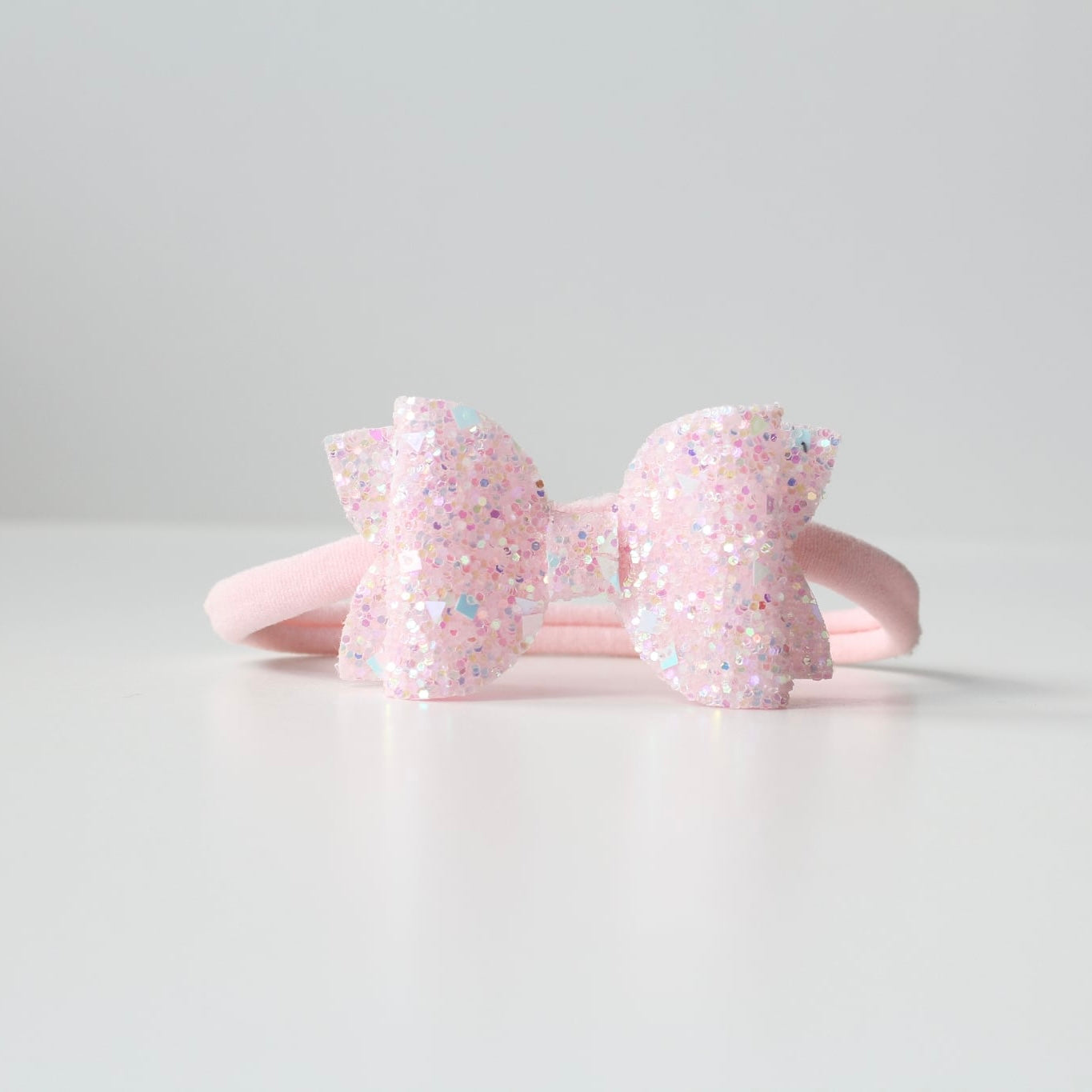 Medium deluxe glitter bows | 20 Colours | Clip or headband