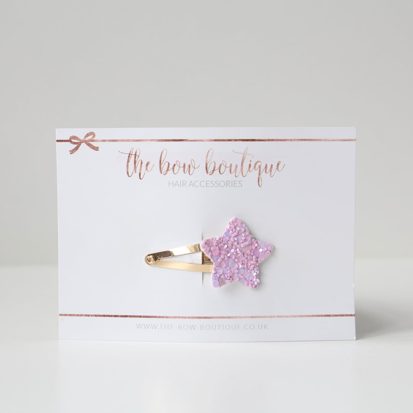 My first glitter star snappy clips | 21 Colours