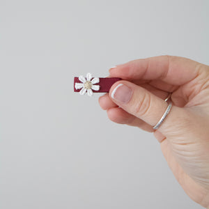 My first delicate clips - 15 colours