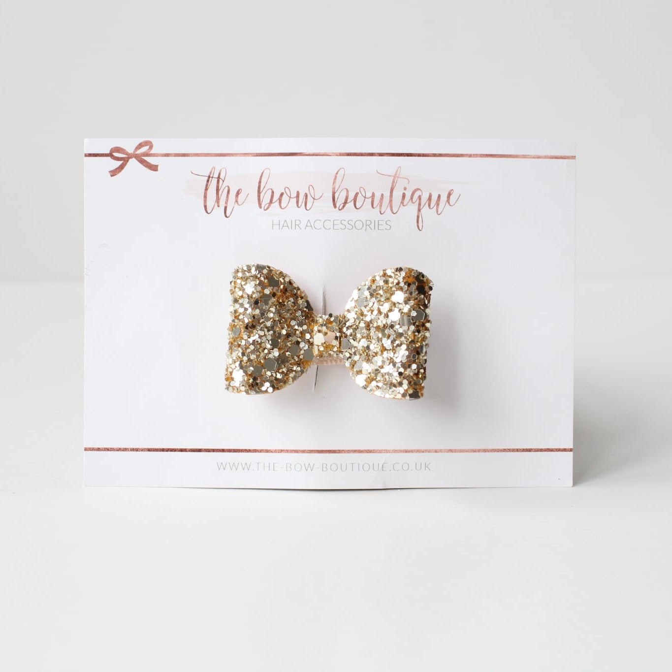 Mini glitter bows | 22 Colours | Clip or bobble
