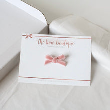 Load image into Gallery viewer, My petite velvet bows - 5 colours