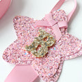 Star clip holder - Dusky pink