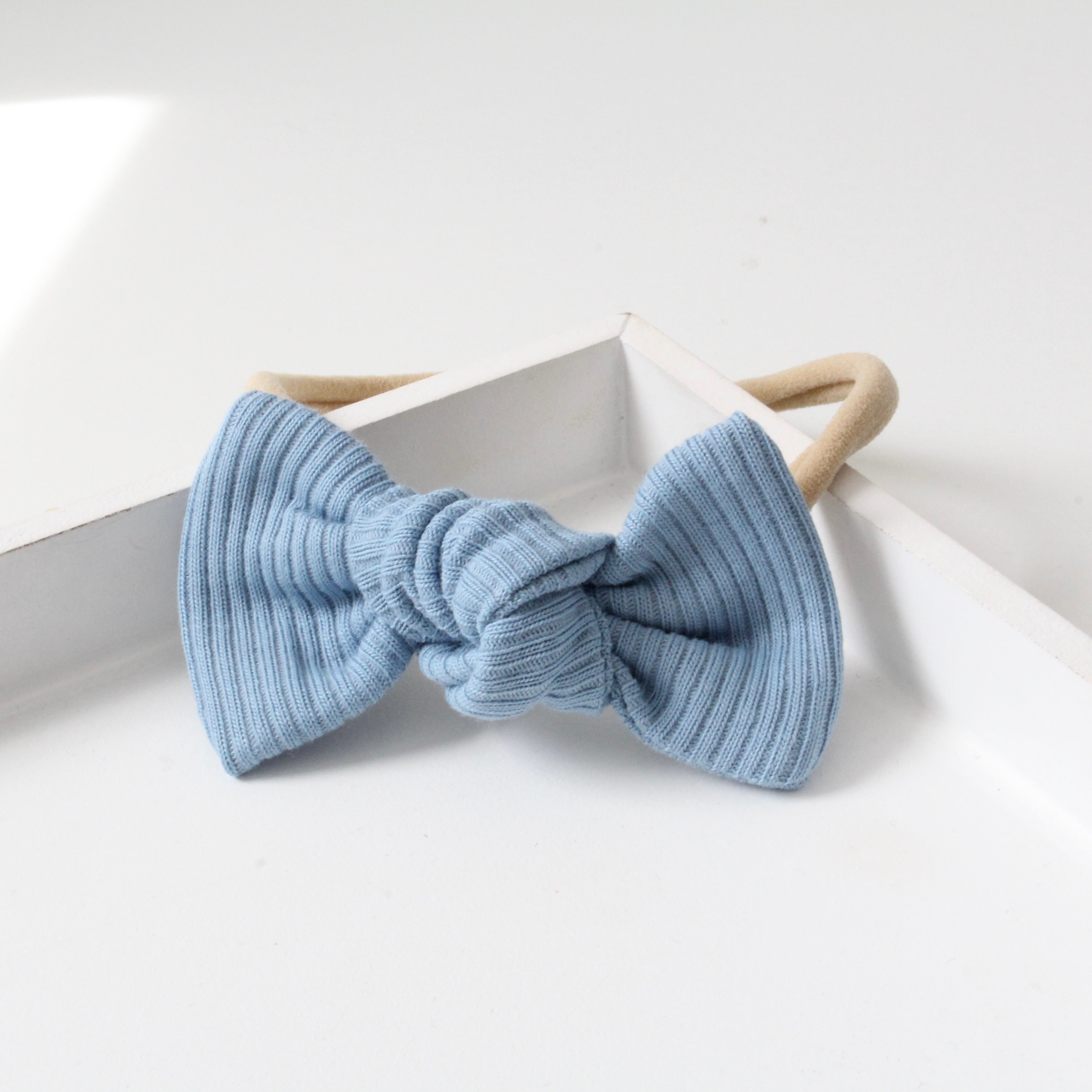 Jersey ribbed knot bows | 20 Colours