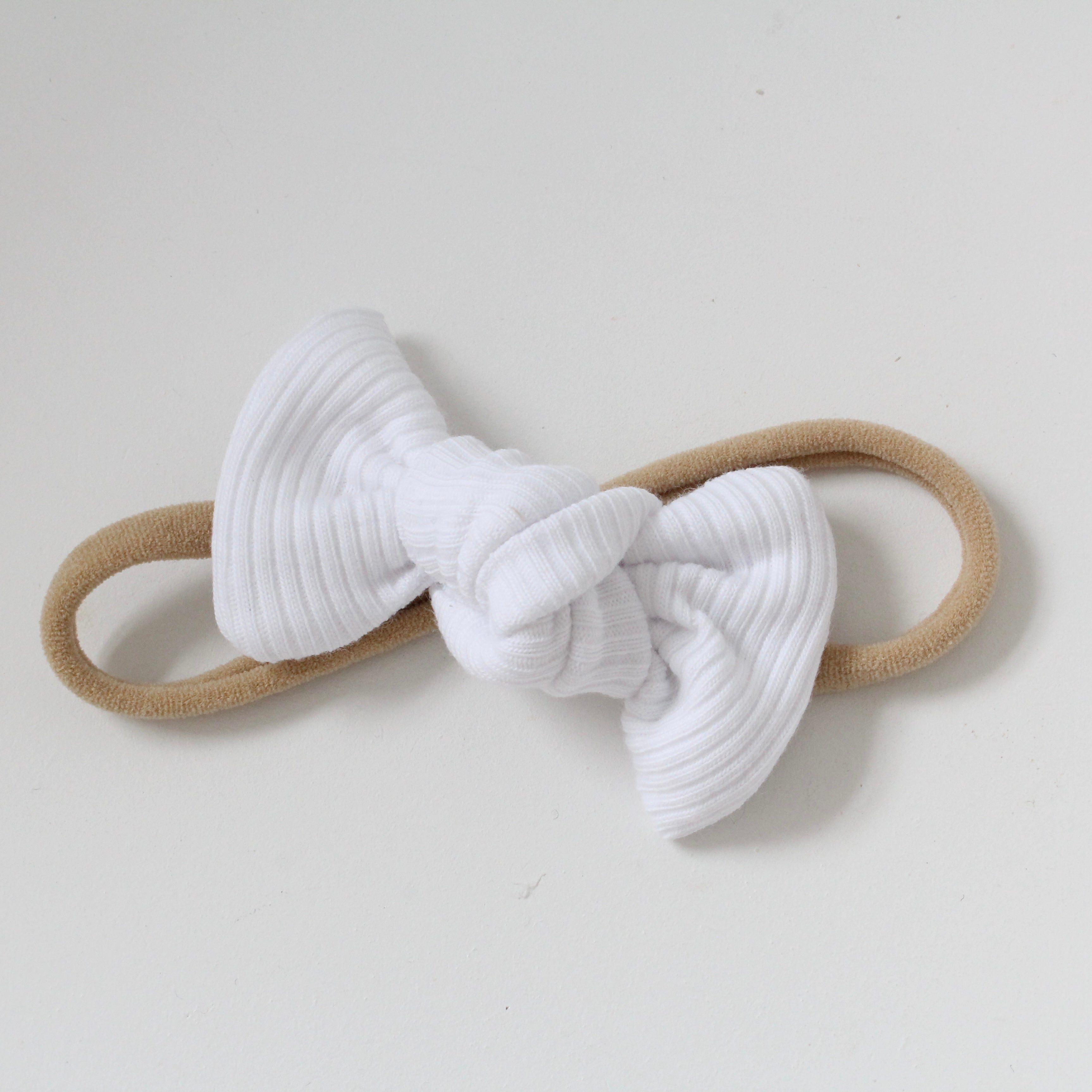 Jersey ribbed knot bows | 20 Colours