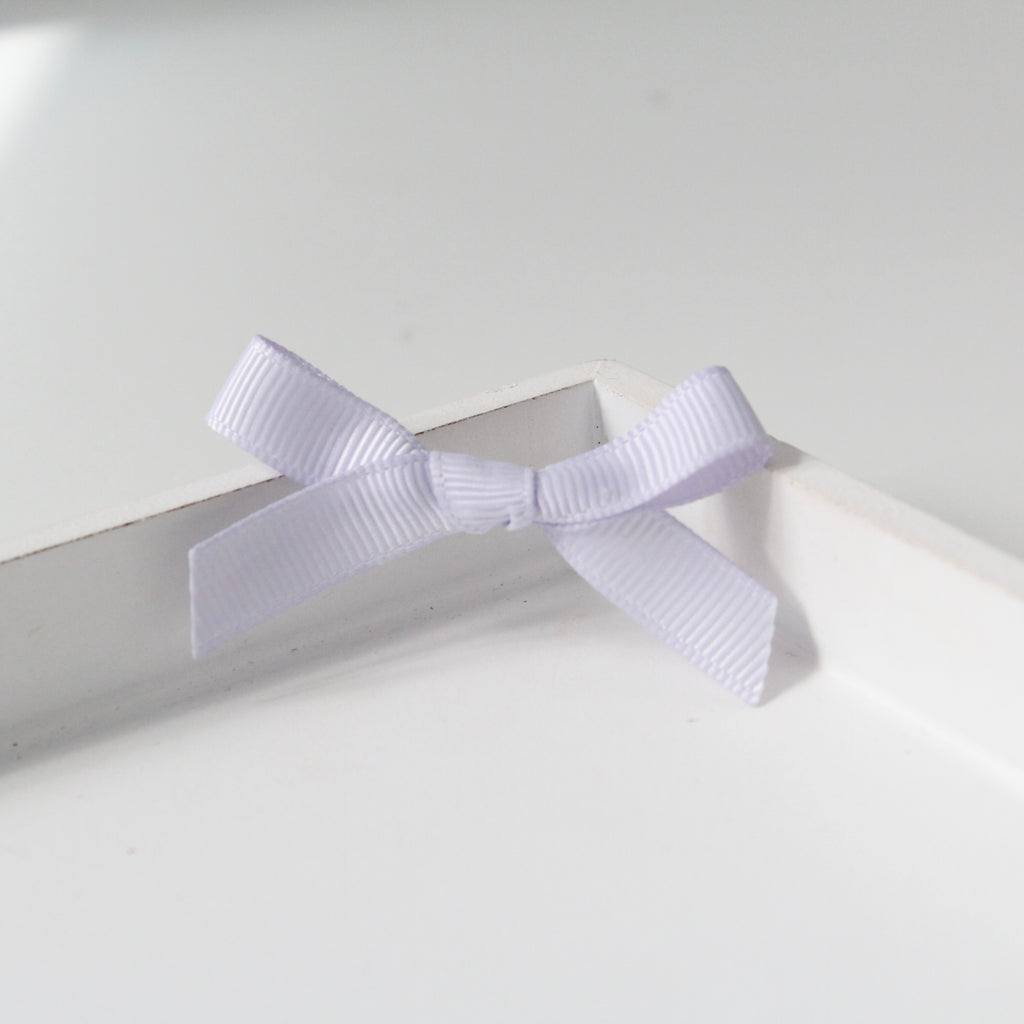 Hand tied ribbon bow clips | 41 Colours