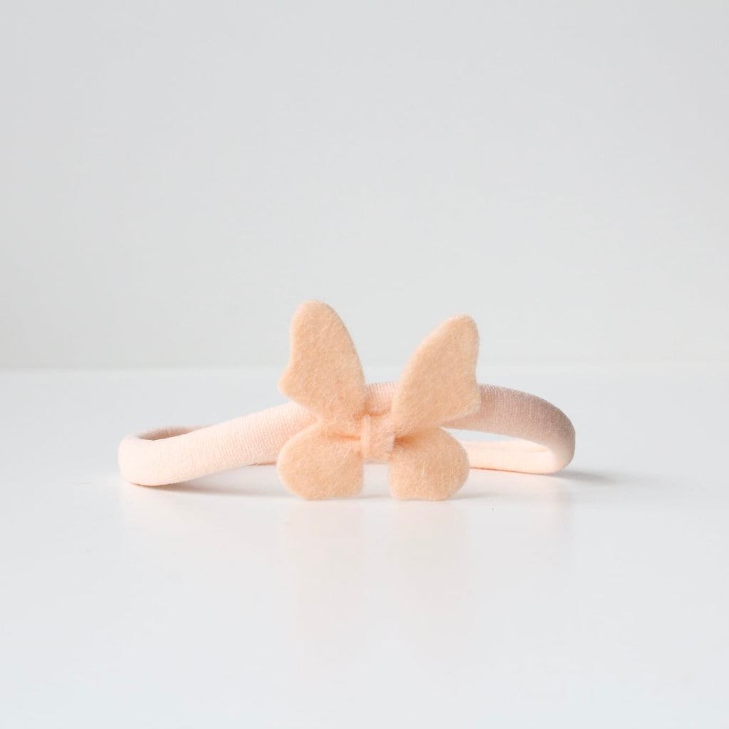 Felt butterflys | 26 Colours | 2 Sizes | Clip or headband