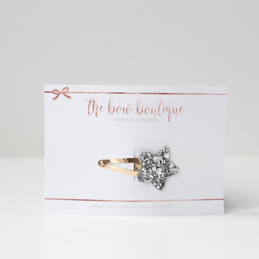 My first glitter star snappy clips | 21 Colours