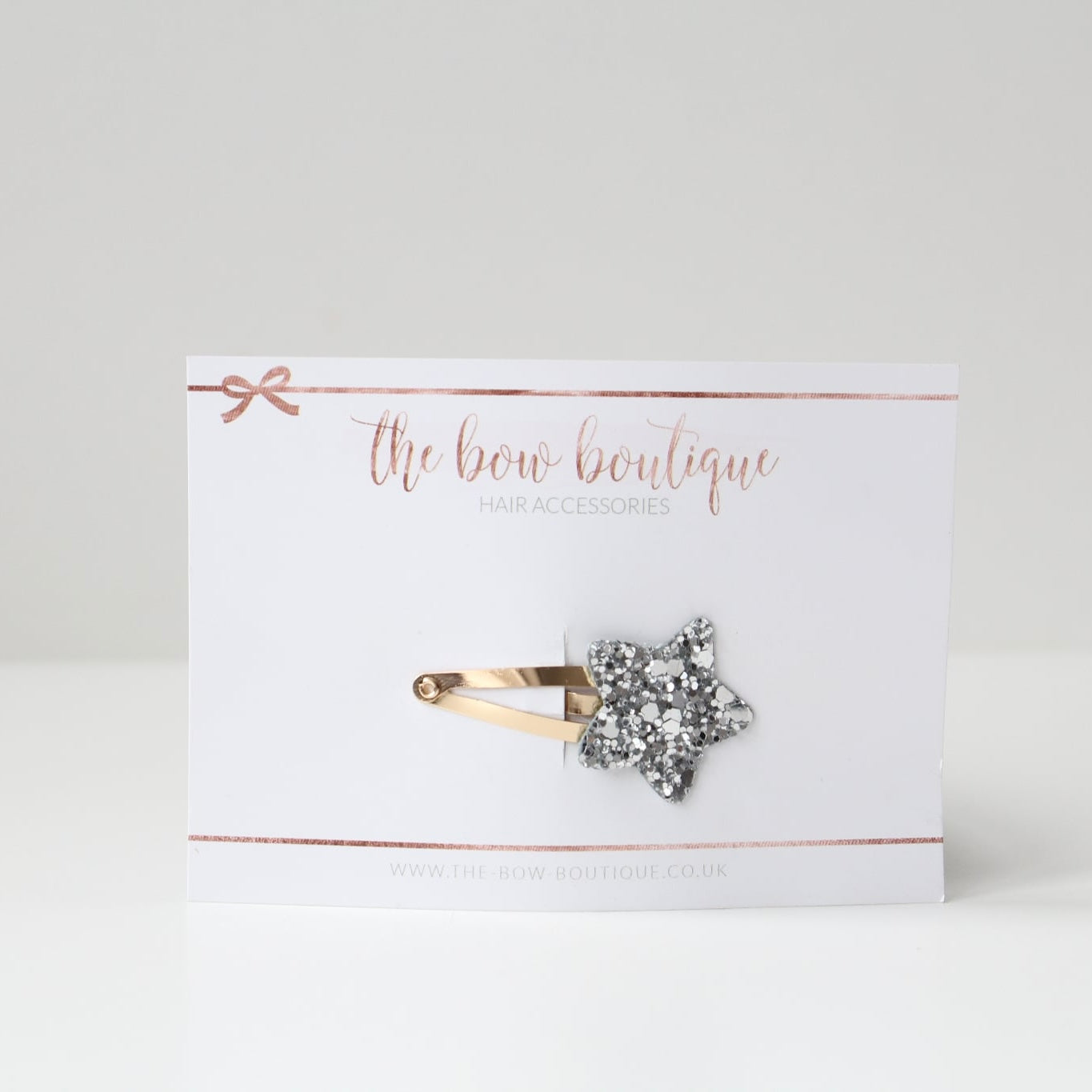 My first glitter star snappy clips | 21 Colours