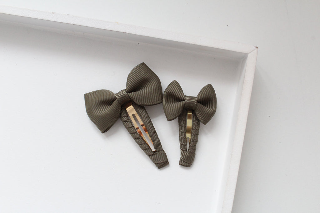 Pinch bow snappy clips | 32 Colours | 2 Sizes