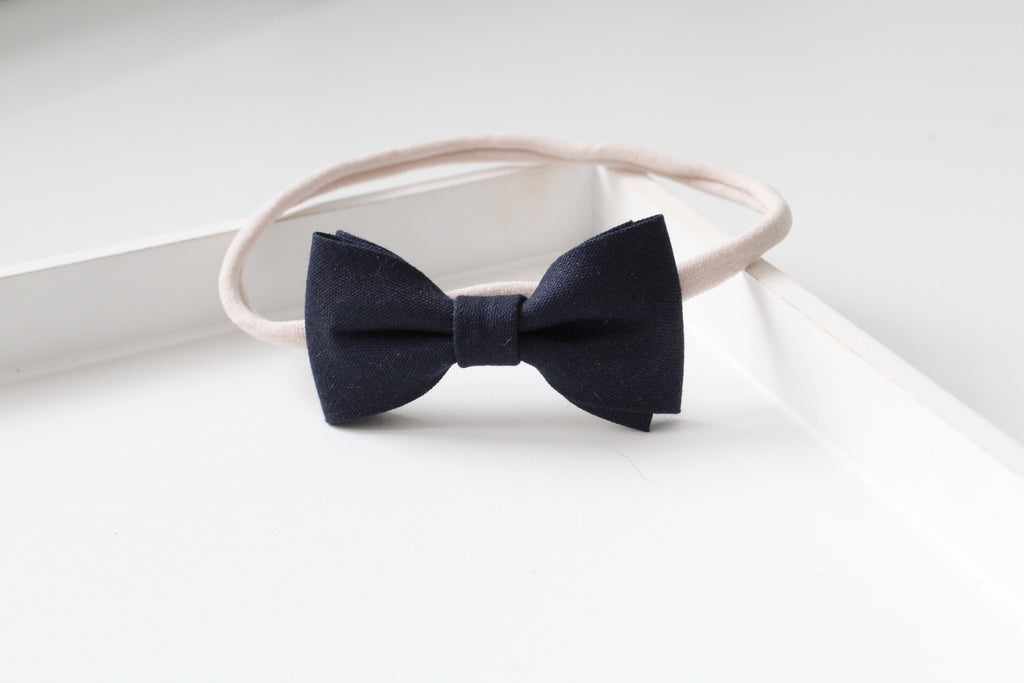 Cotton pinch bows | 23 Colours Clip or headband