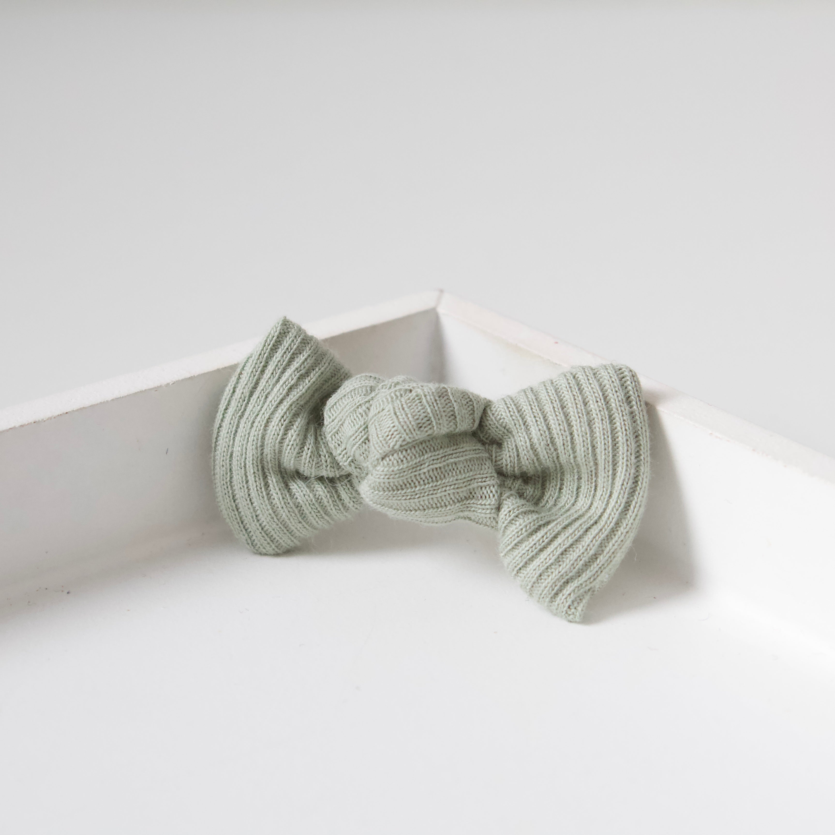 Petite jersey ribbed knot bows | 20 Colours