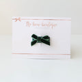 My petite velvet bow | 6 colours | Clips & headbands