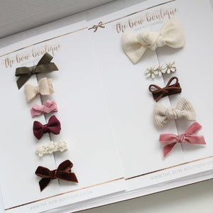 My first autumn personalised clip set