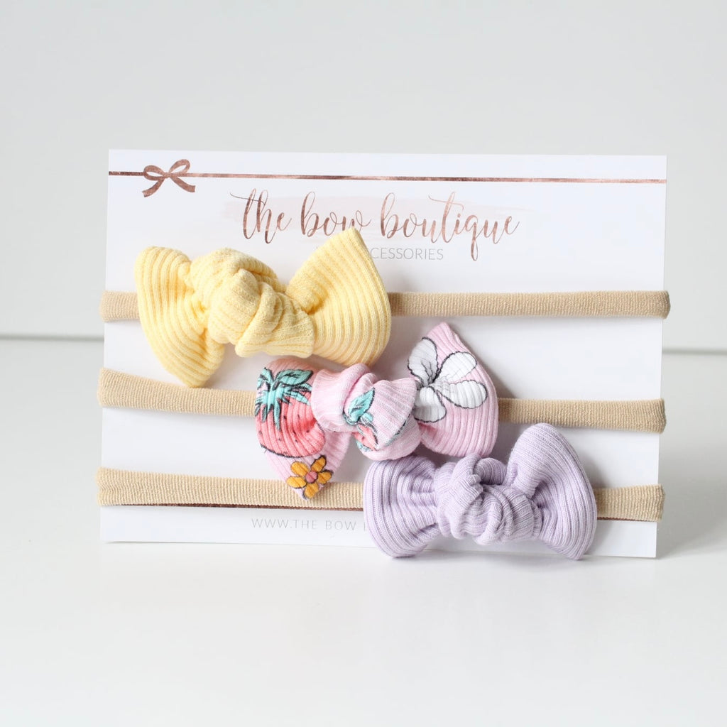 The summer strawberry jersey set | Clips, headbands or bobbles
