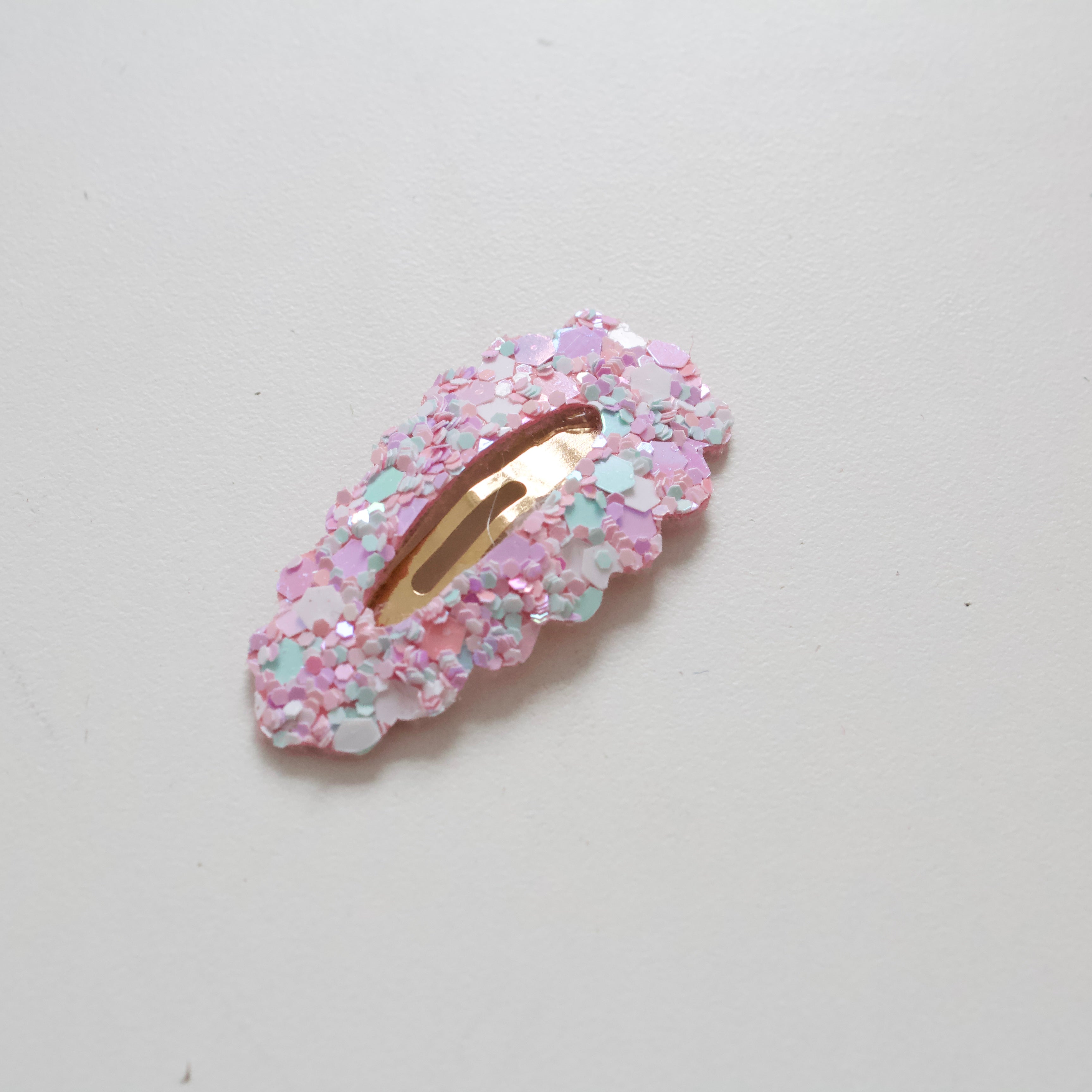 Petite my first glitter snappy clips | 21 colours