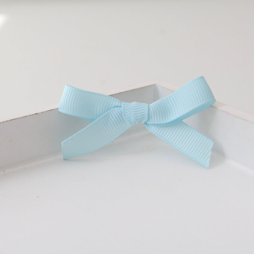 Hand tied ribbon bow clips | 41 Colours