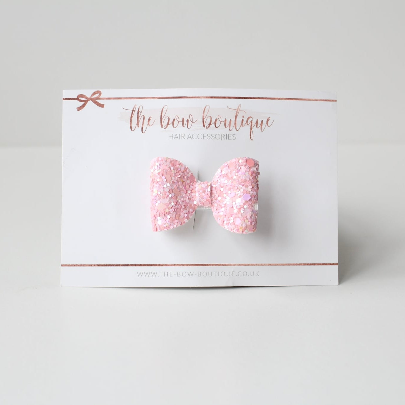 Mini glitter bows | 22 Colours | Clip or bobble