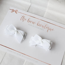 Load image into Gallery viewer, Darling petite pigtail sets - White