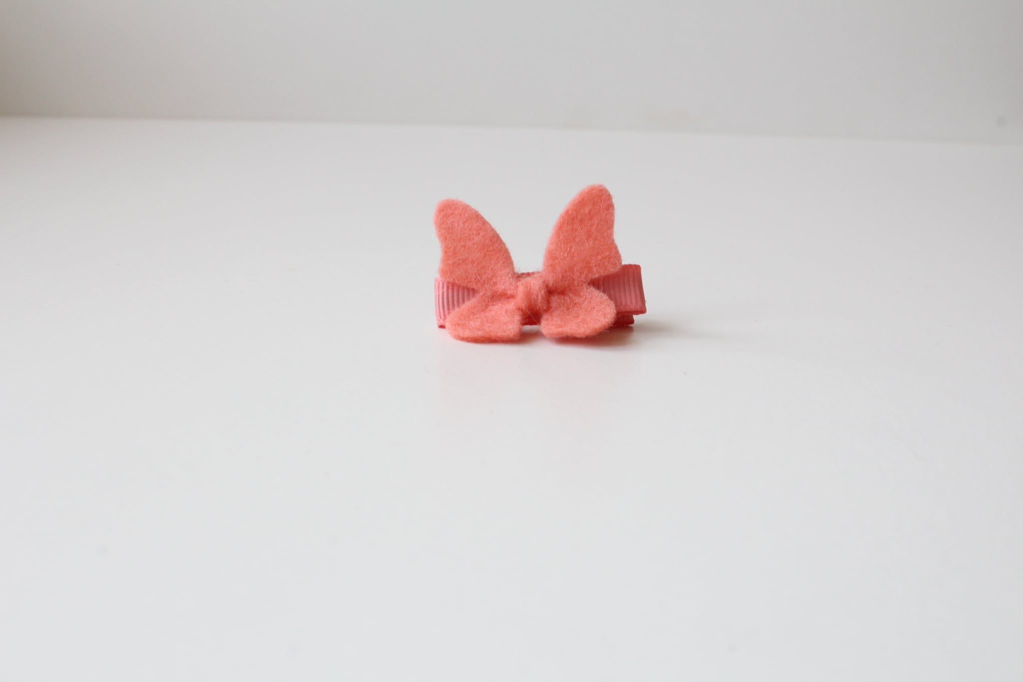 Felt butterflys on lined clip | 26 Colours