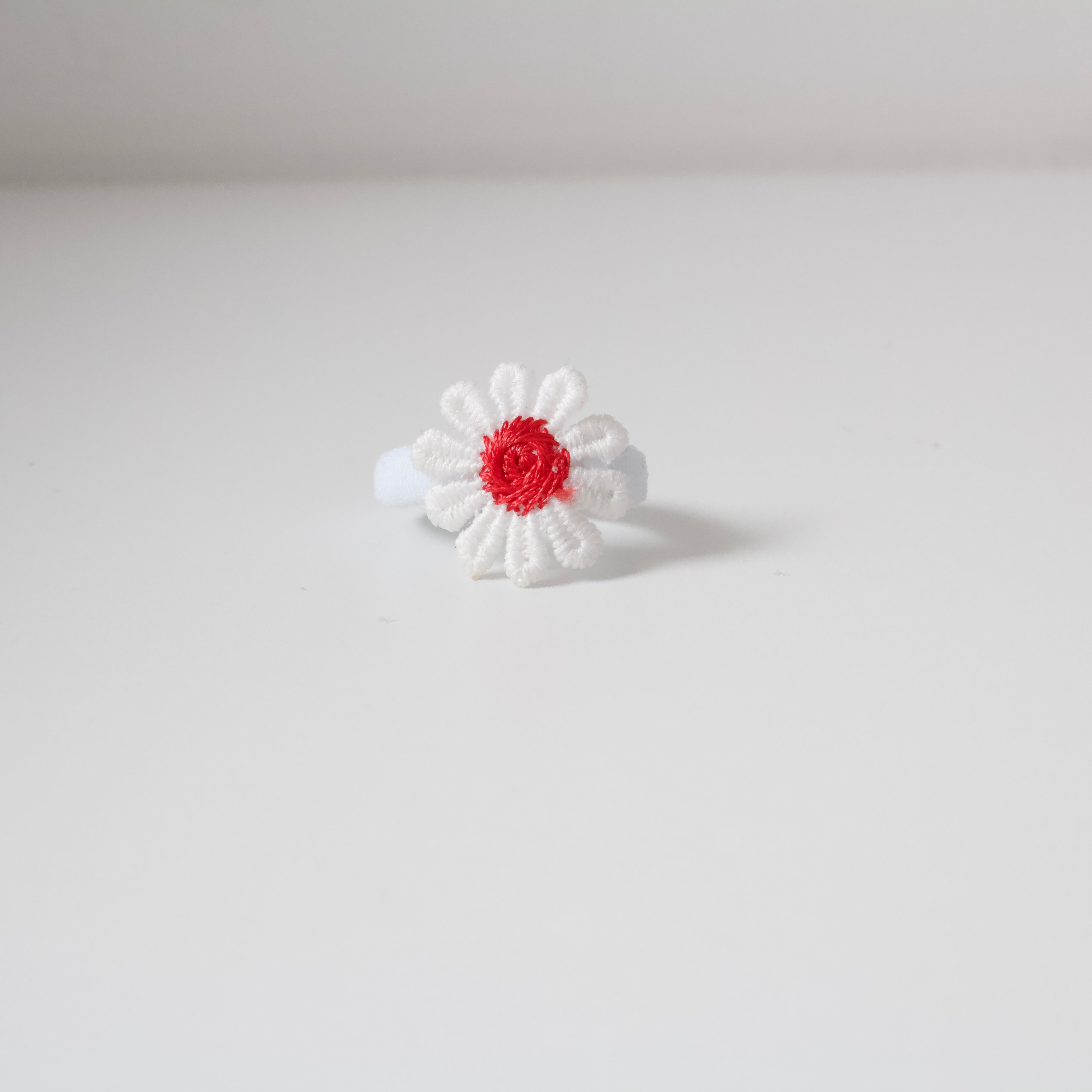 Large red delicate bobble | Standard size