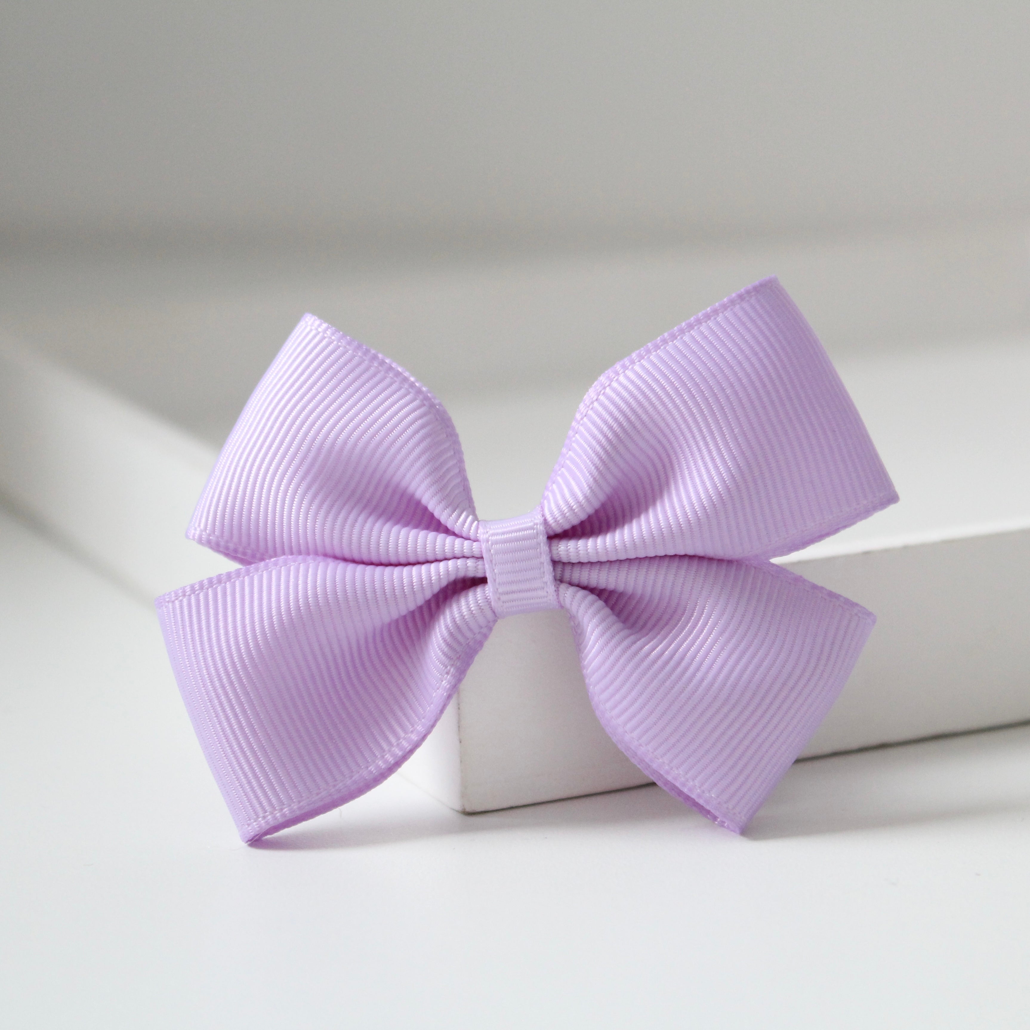 Double pinch ribbon bows | 32 colours | Clip or bobble