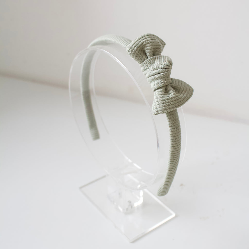 Ribbed knot Alice headband | 23 colours
