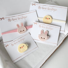 Load image into Gallery viewer, Bunny &amp; Chick - Clip or headband - Easter