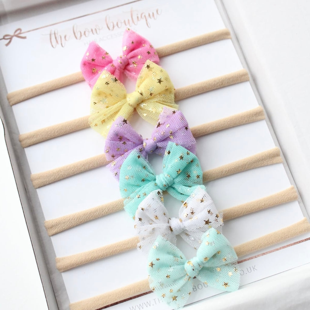 Tulle bow set | Clip or headband