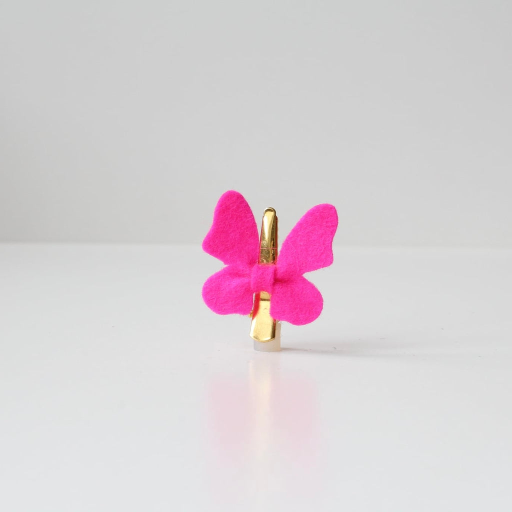 Felt butterflys | 26 Colours | 2 Sizes | Clip or headband