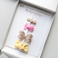 Yellow summer bow set