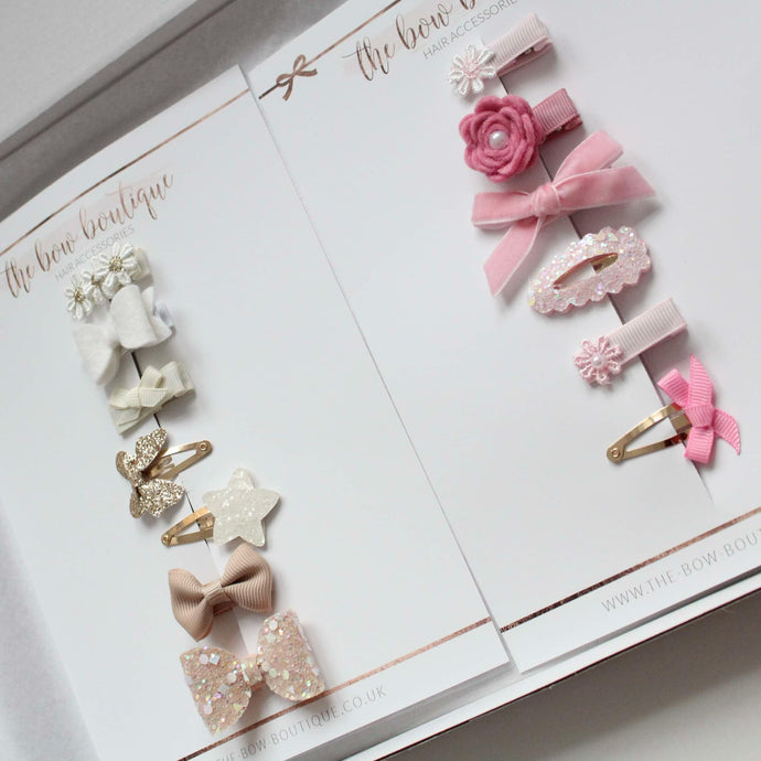 My first delicate clip set